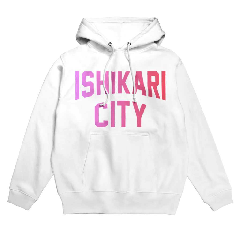 JIMOTOE Wear Local Japanの石狩市 ISHIKARI CITY Hoodie