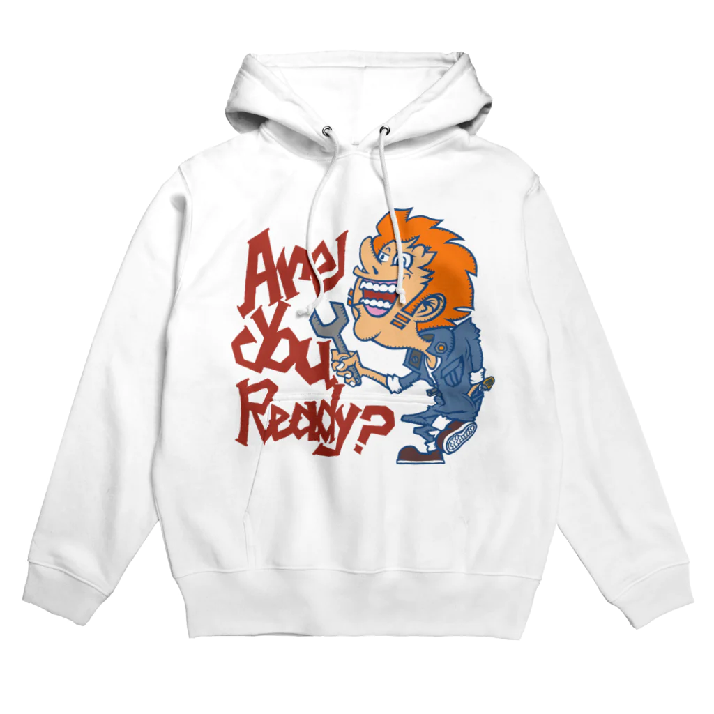 118designのAre you ready? Hoodie