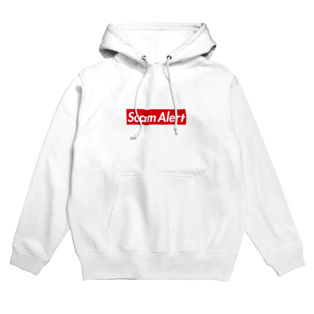 TROPiCALViBESのScam Alert REDTAG Hoodie