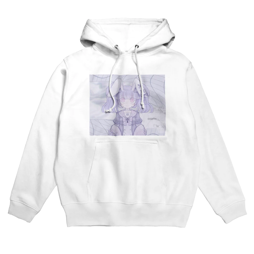 あくむ病院の電子のうさぎ。（鈴子らん） Hoodie