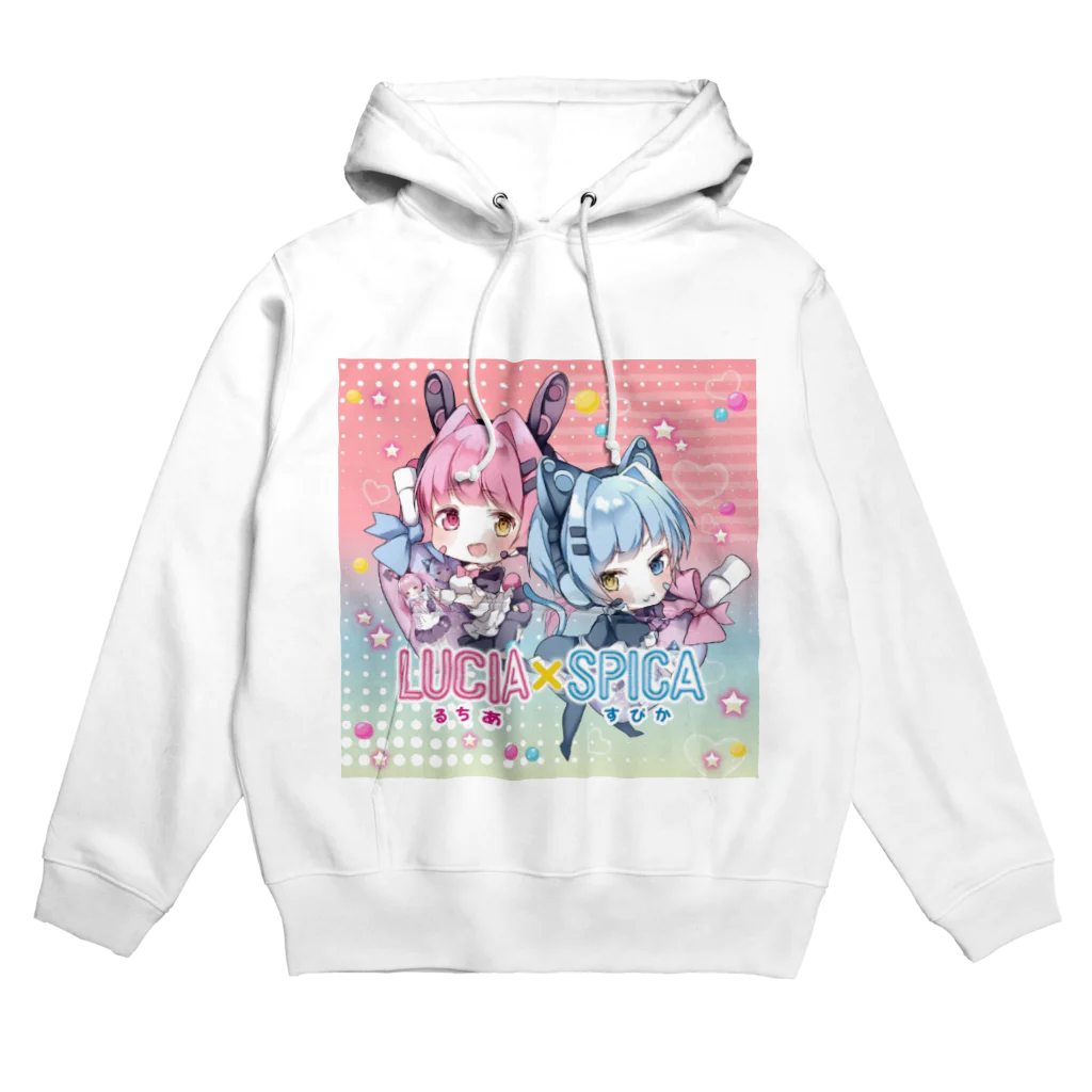 LUCIA×SPICA公式 オリジナルグッズショップのLUCIA×SPICA公式キャラクターグッズ Hoodie