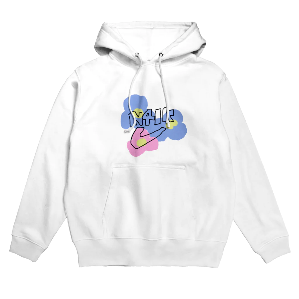 N4 shopのギリアウトなシリーズ第二弾花柄N4IK Hoodie