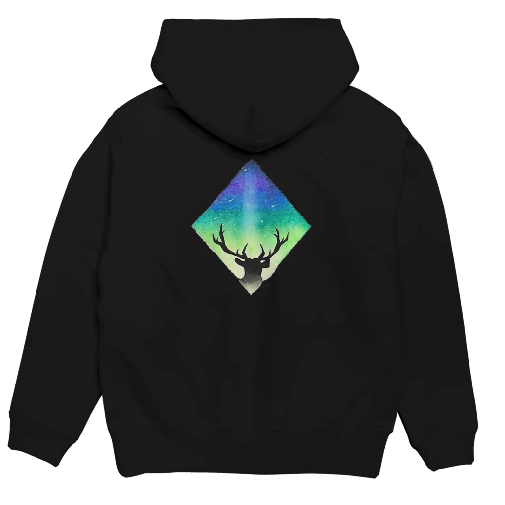 O-tsumugiのThe nights Hoodie:back