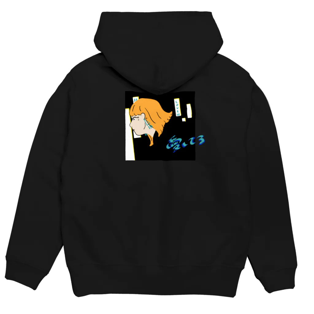 TEBASAKの夜遊び Hoodie:back