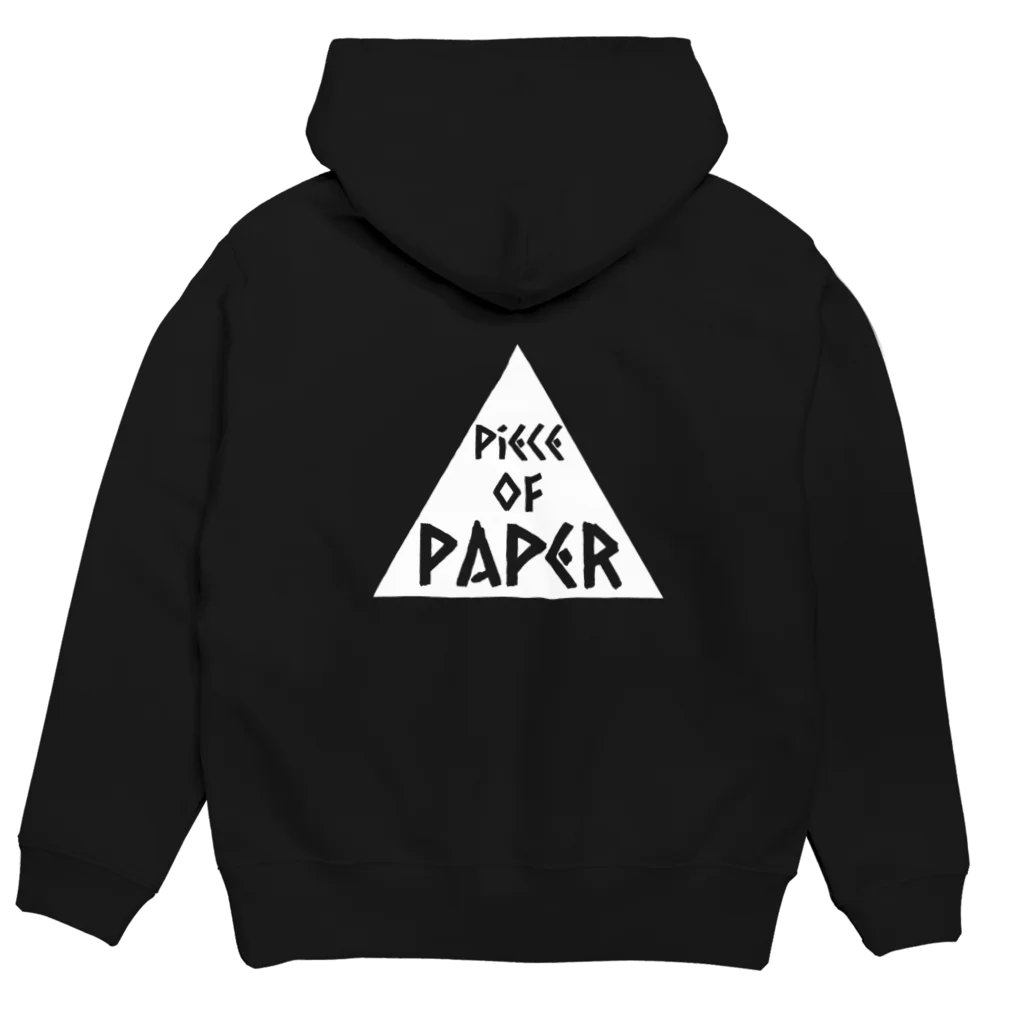 piece of paper skateboardingのpiece of paper skateboarding Hoodie:back