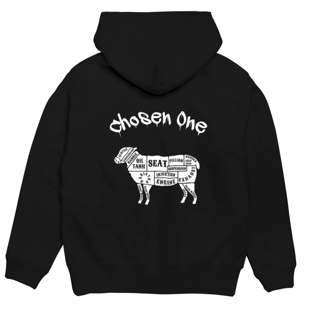 Chosen One Shopのシープライド パーカーの裏面