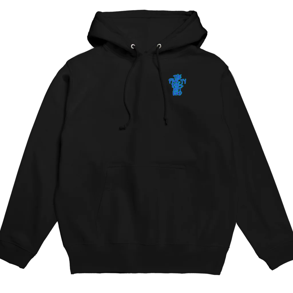 THE PARTY DOES NOT ENDのSTREET LOGO Hoodie