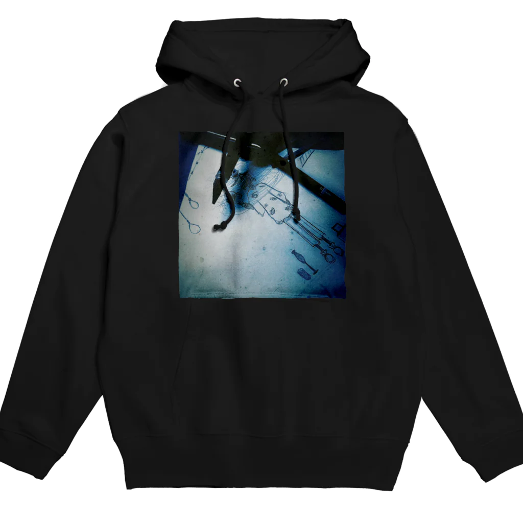 Kira.の切って燃やして Hoodie