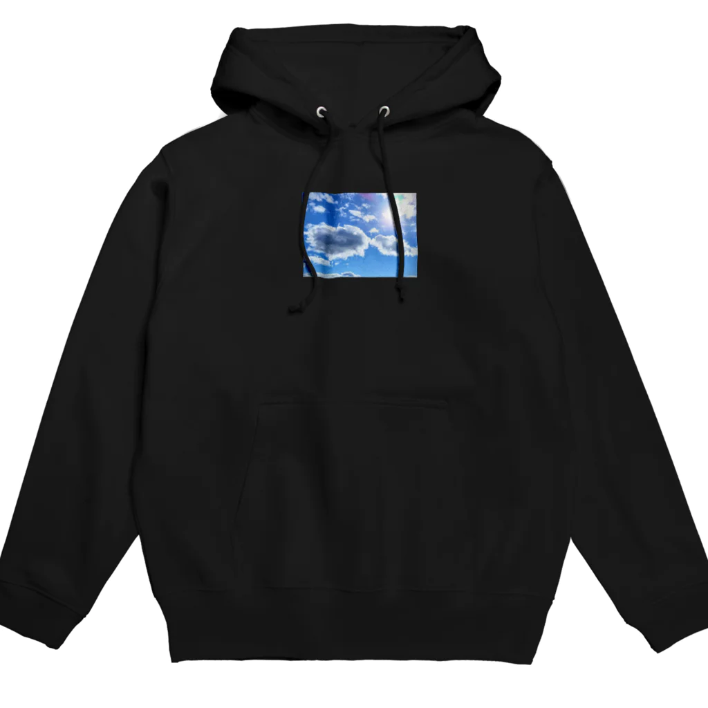 さぼてんの森のいつもの蒼い空パーカー Hoodie