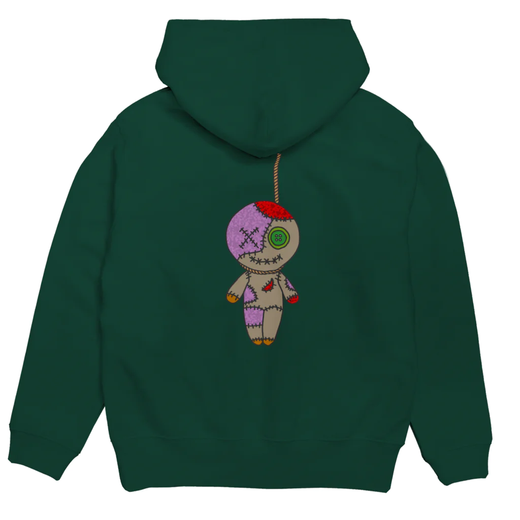 Ａ’ｚｗｏｒｋＳのHANGING VOODOO DOLL Hoodie:back