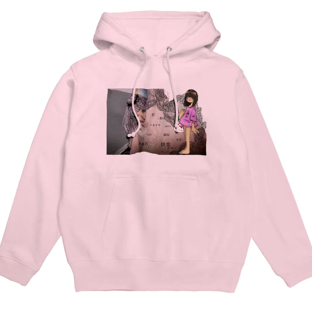 工藤ちゃん受注生産ショップの工藤ちゃん×こめちゃんシリーズ Hoodie