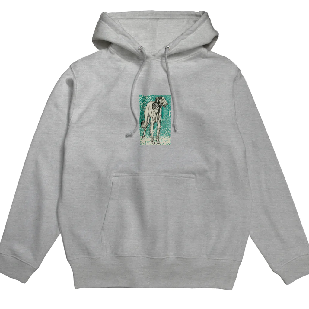 チルアンドスモークの犬パーカー Hoodie