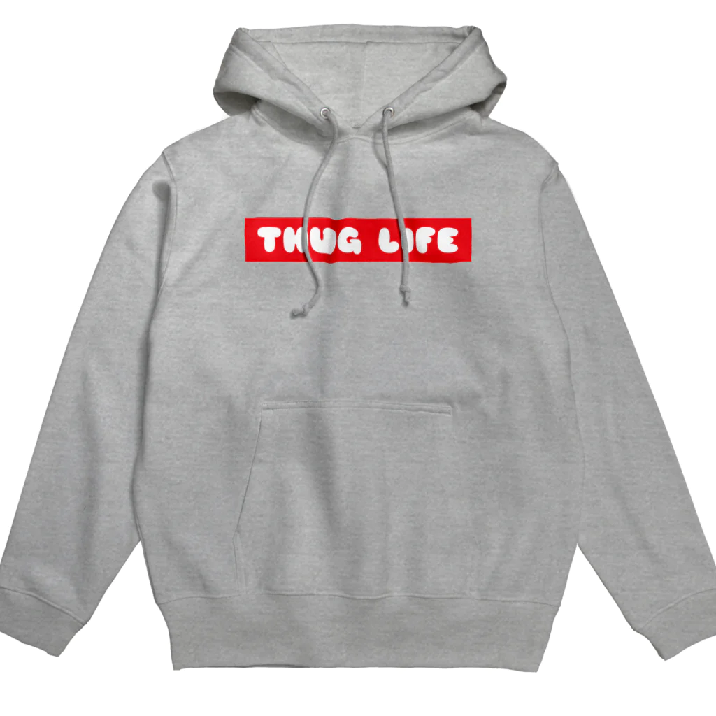 極東きちがい公社のTHUG LIFE パーカー