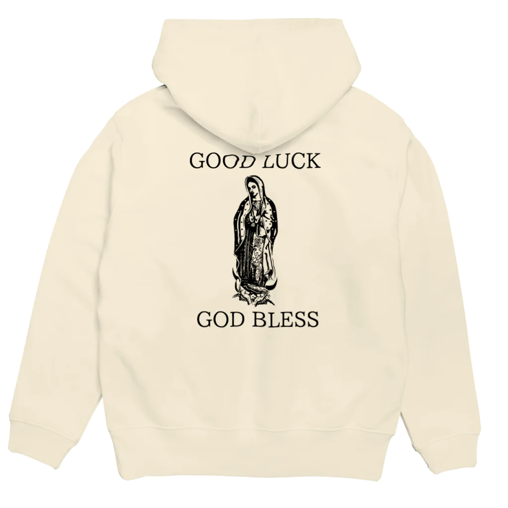 メゾンマリアのGOOD LUCK GOD BLESS パーカーの裏面