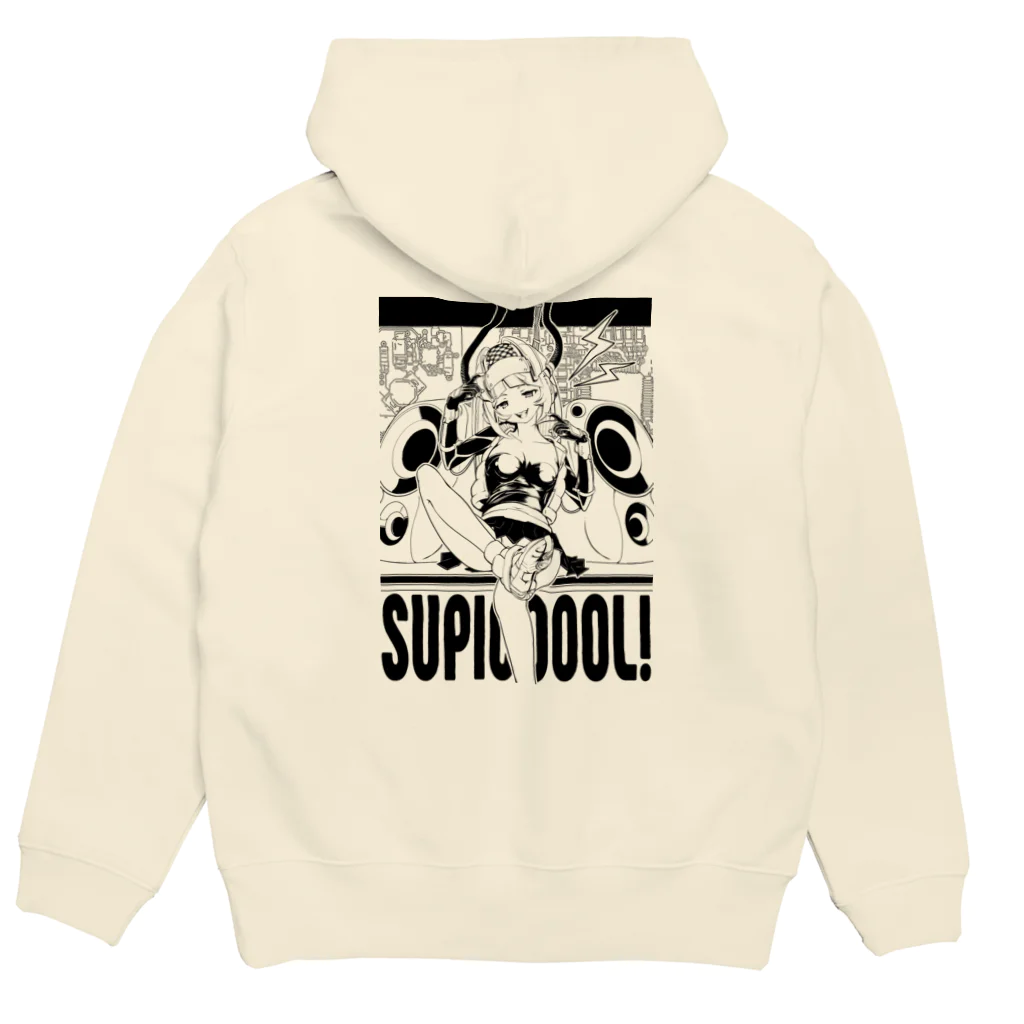 SPC SHOP!!!!!のSUPICOOOL! パーカーの裏面