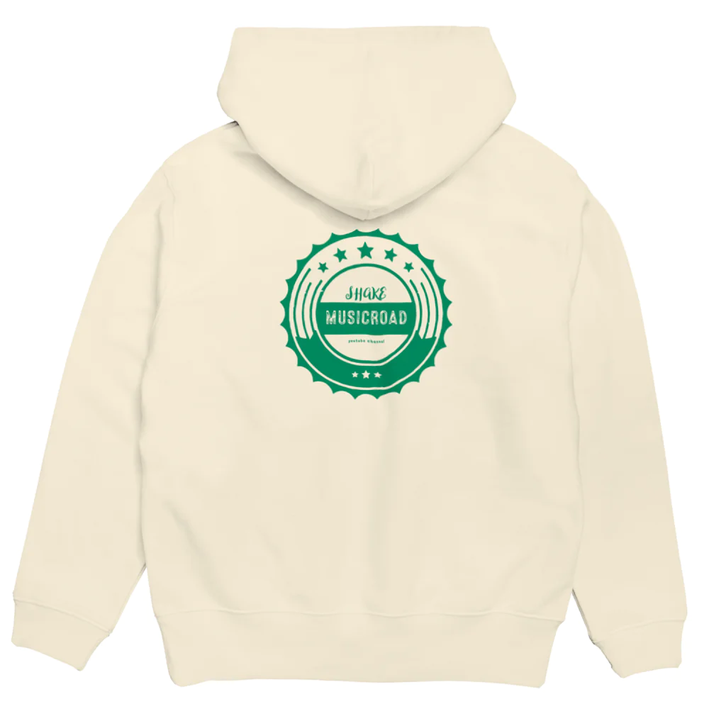 EVENT HOUSE SHAKEのMusic Road Hoodie:back