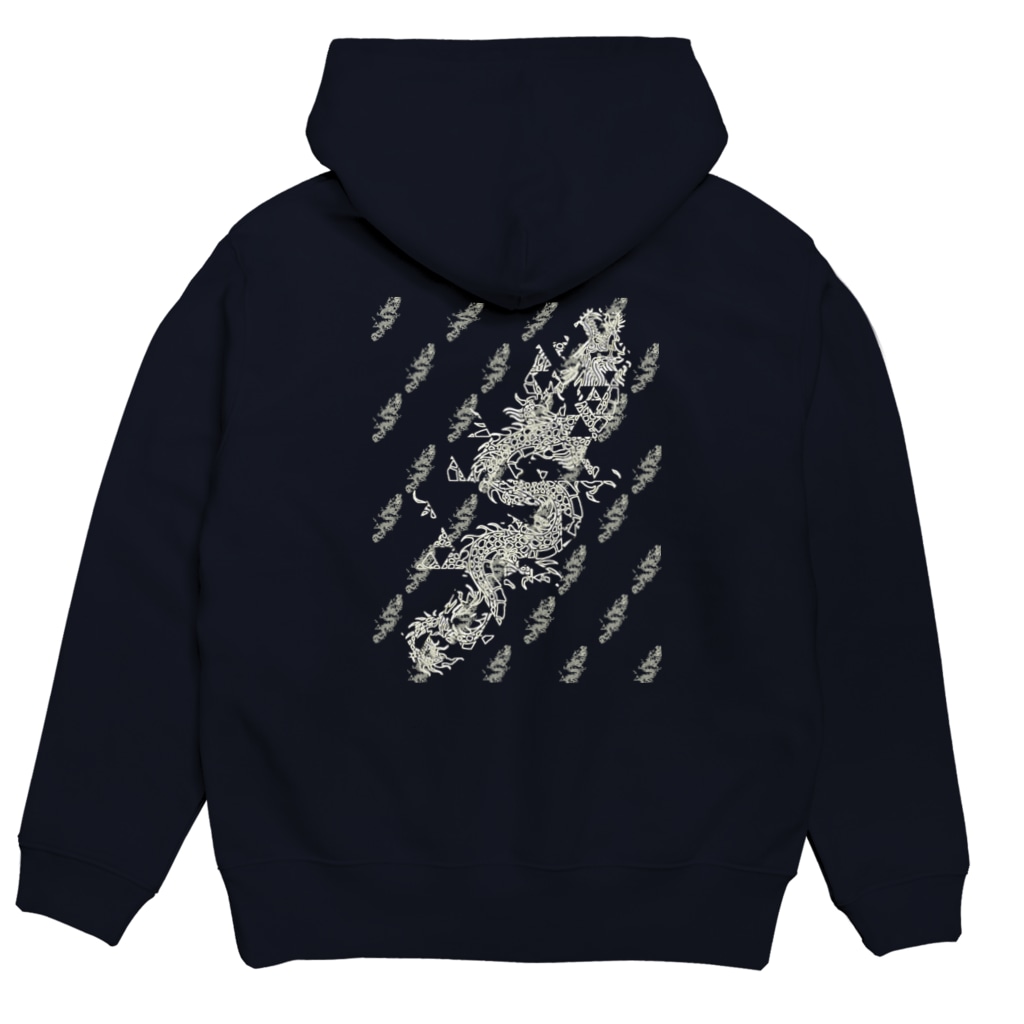 RMk→D (アールエムケード)の飛竜 Hoodie:back