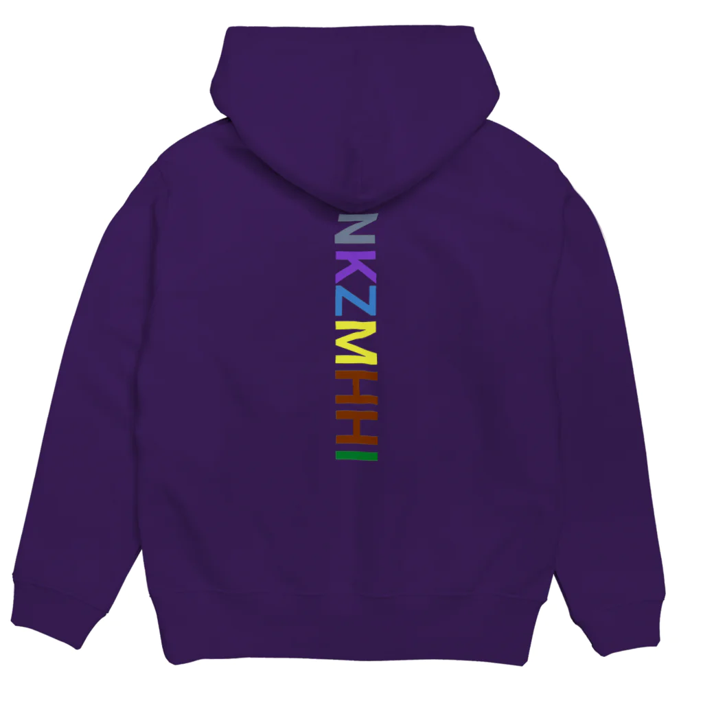 中島重工のNKZMHHHI多色反射 Hoodie:back