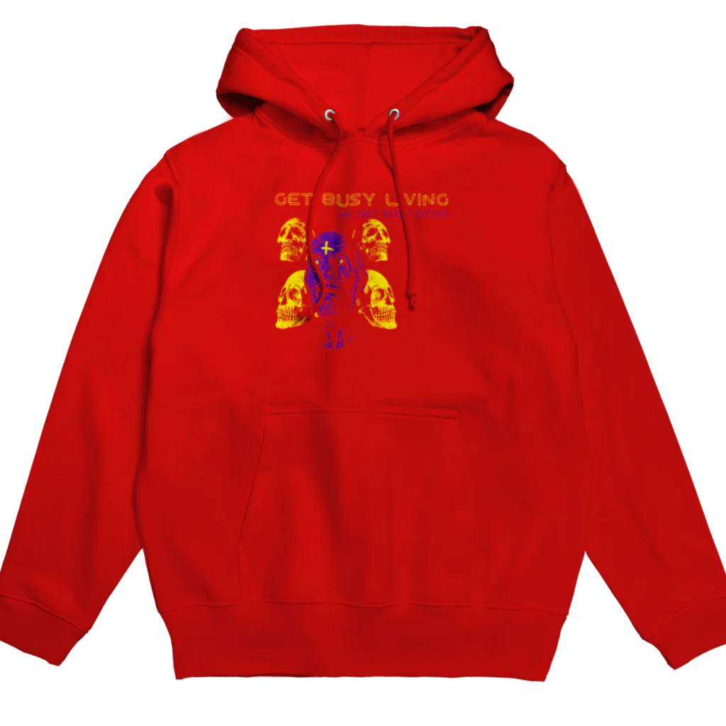 kingsmenstorejpのホラーパッチライブまたはデッド Hoodie