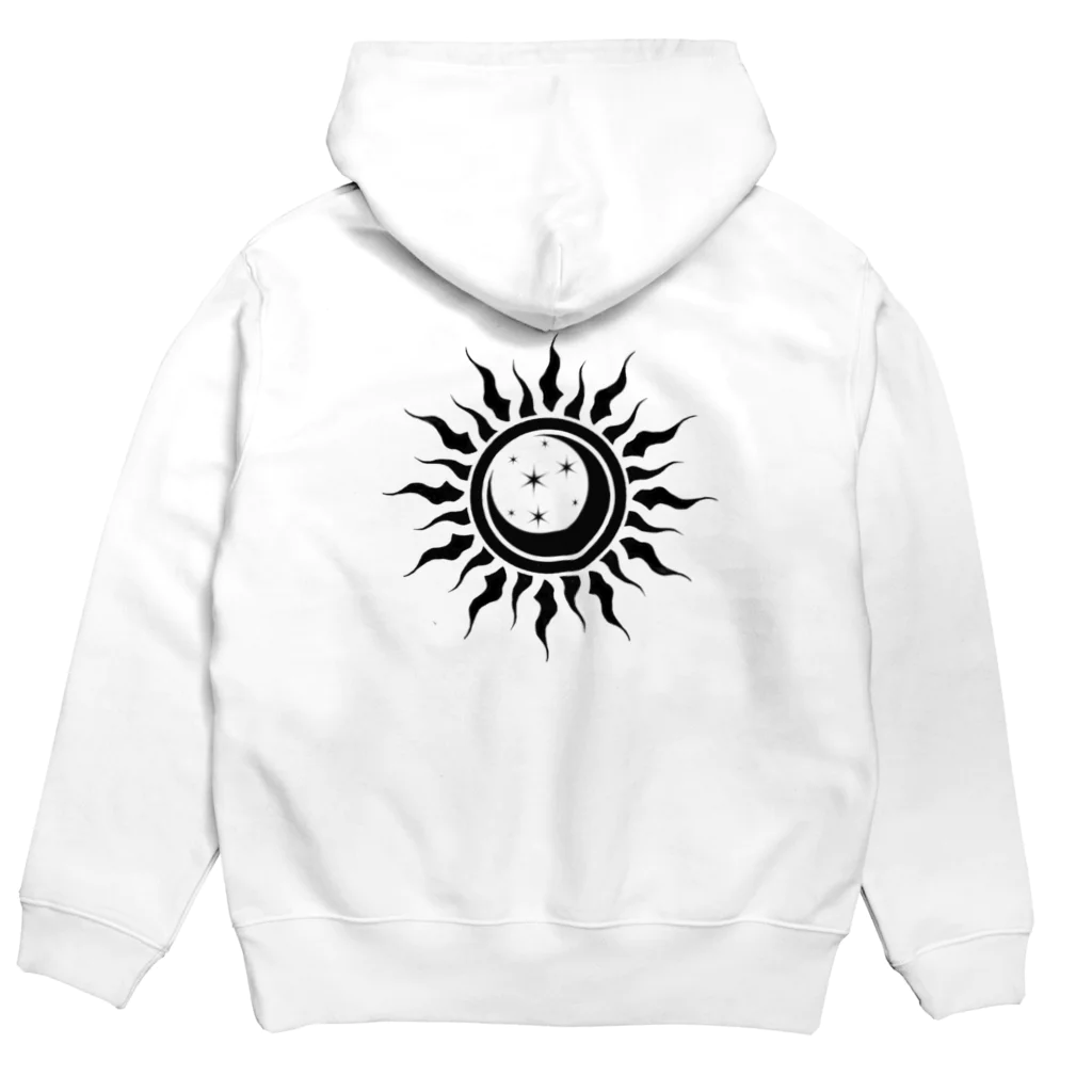 薈.collectionのSunstarmoonシリーズ Hoodie:back