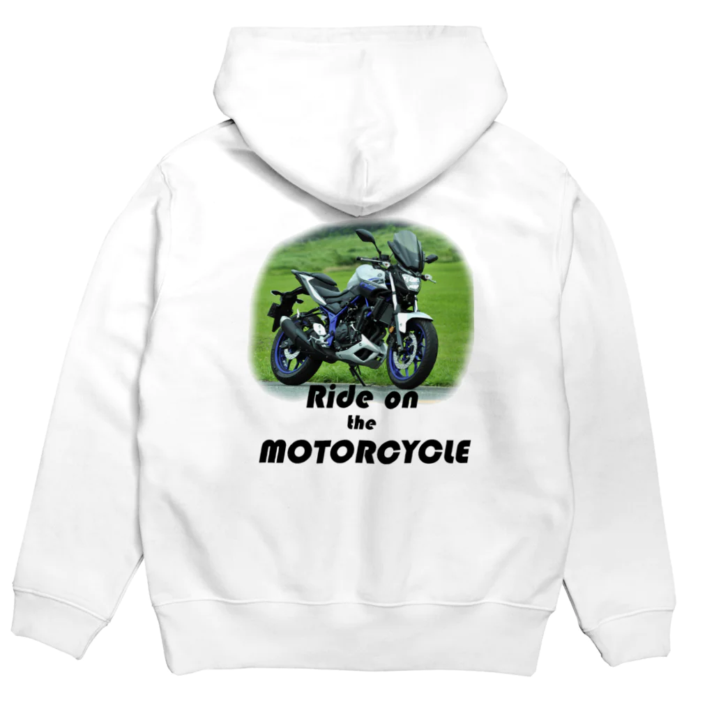 MoonWalkerのRide on the MOTORCYCLE 1 Hoodie:back