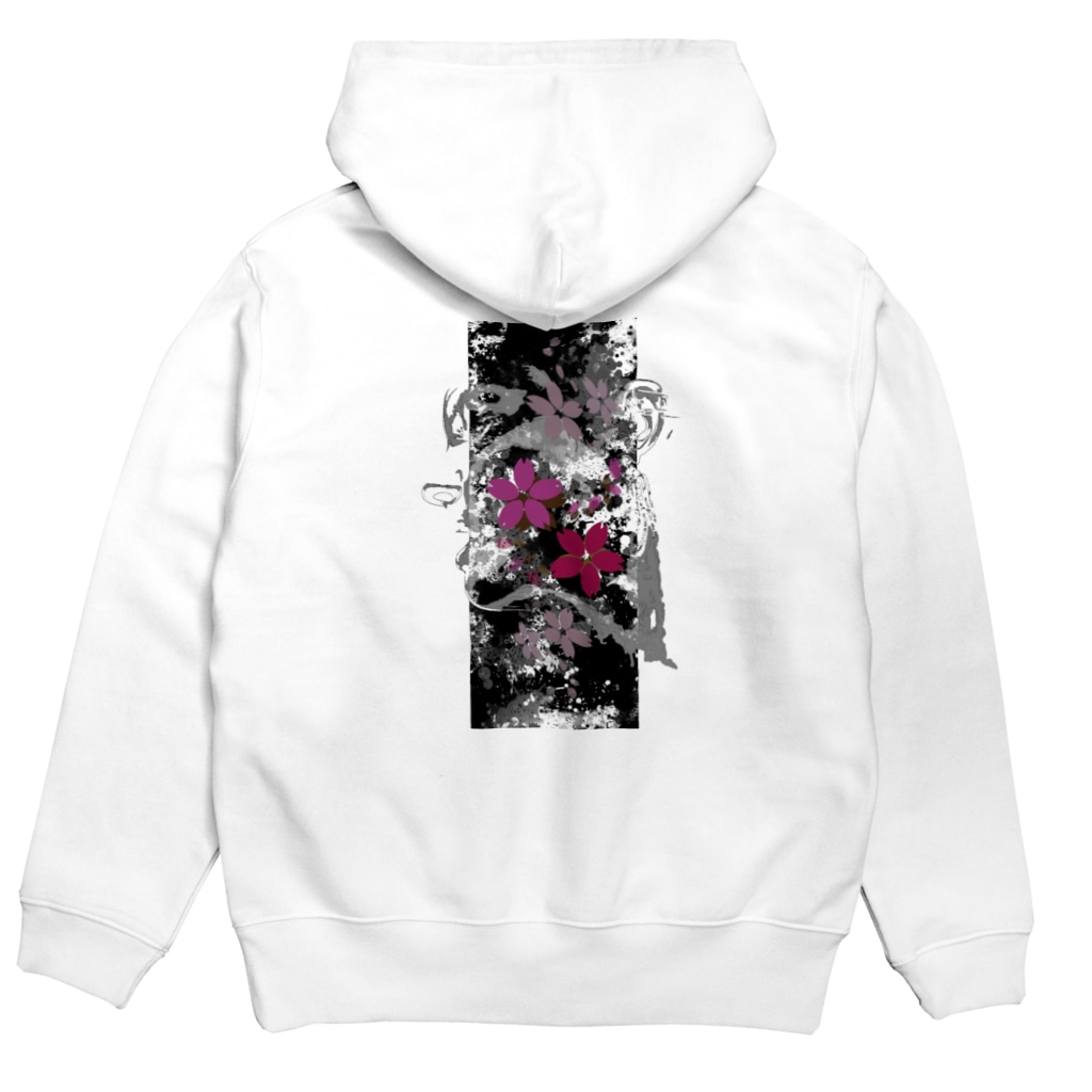 RMk→D (アールエムケード)の美死意 Hoodie:back