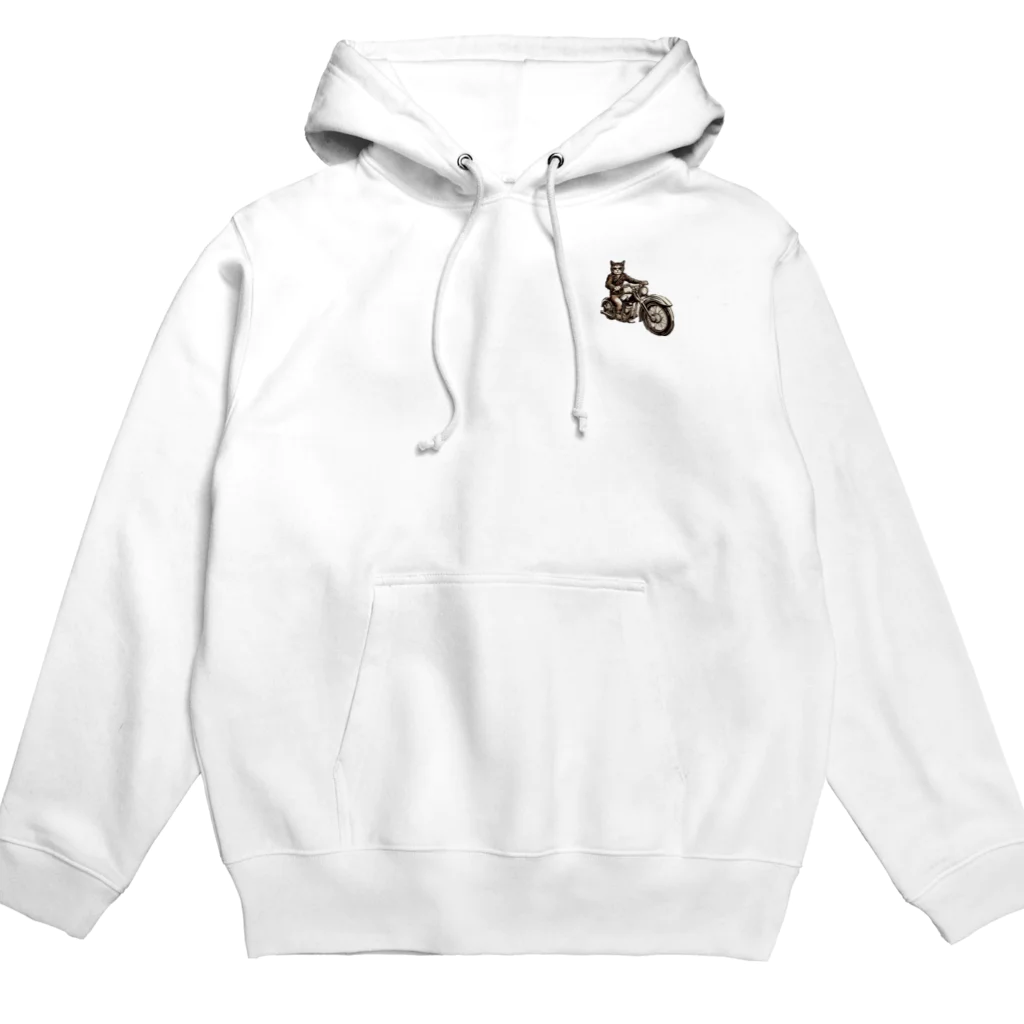 maonyaのアウトドア猫 Hoodie