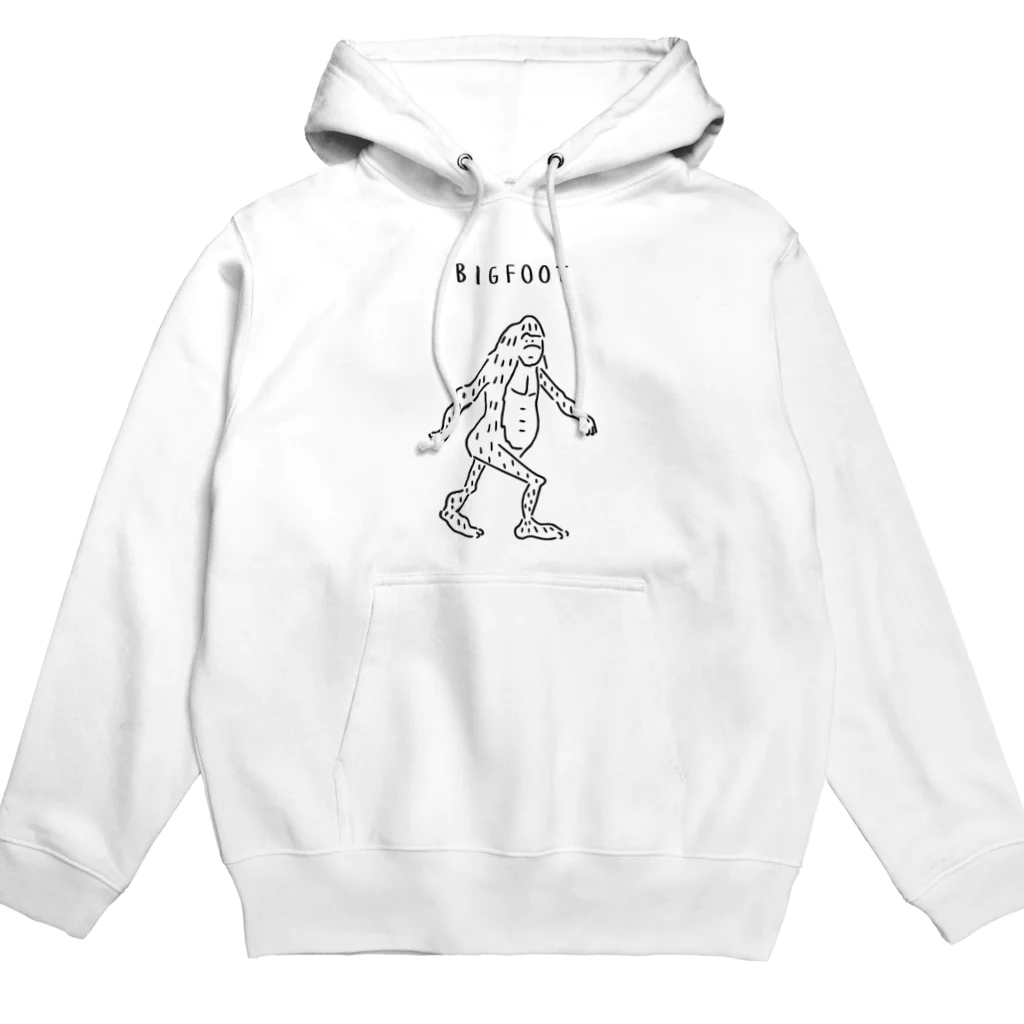 Aliviostaのビッグフット イラスト UMA イエティ Hoodie