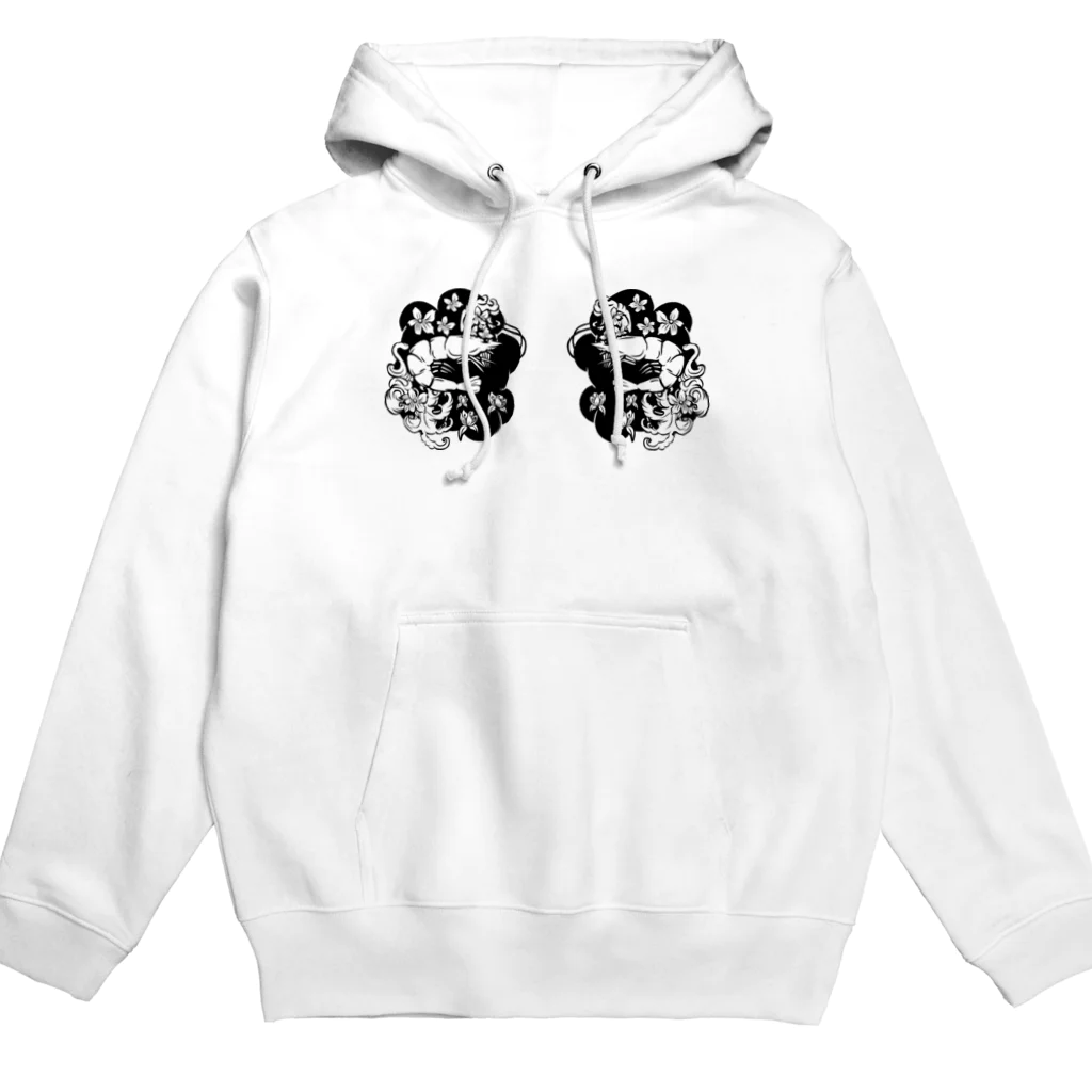 Johnny_Smith150のエビの刺青風 Hoodie