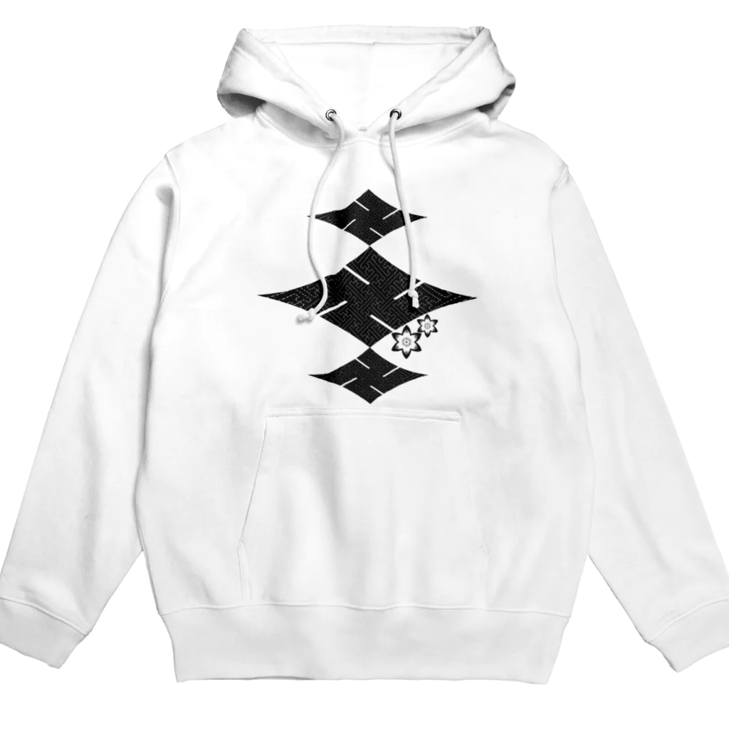 RMk→D (アールエムケード)の楼卍(ロマン)の黒。 Hoodie