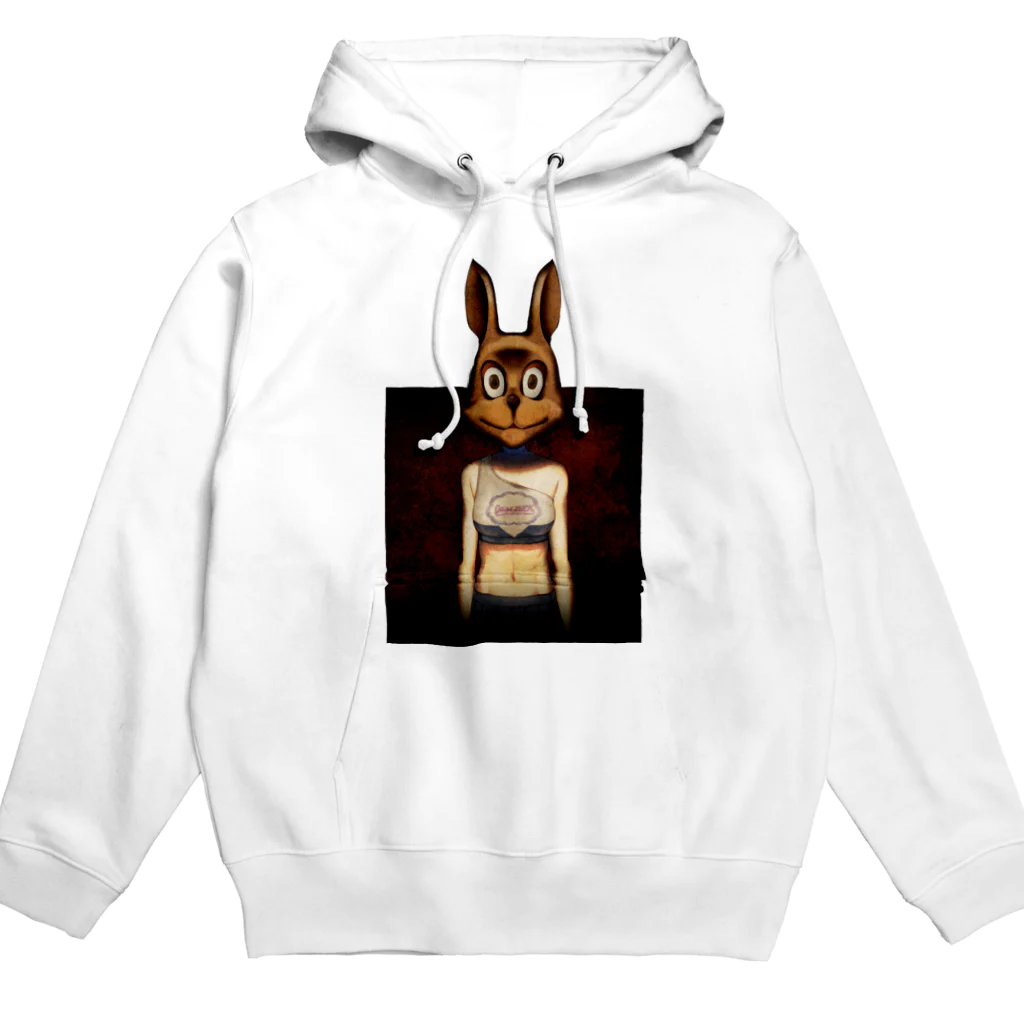 wktkライブ公式グッズショップの幸運ウサギさん Hoodie