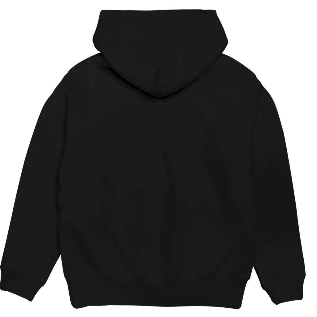 赤坂けーいち。の二匹狐(ダブルフォックス) Hoodie:back