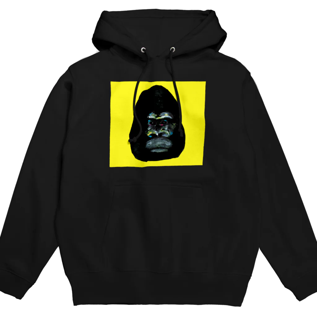 KitanoAyaのイエローゴリラ Hoodie