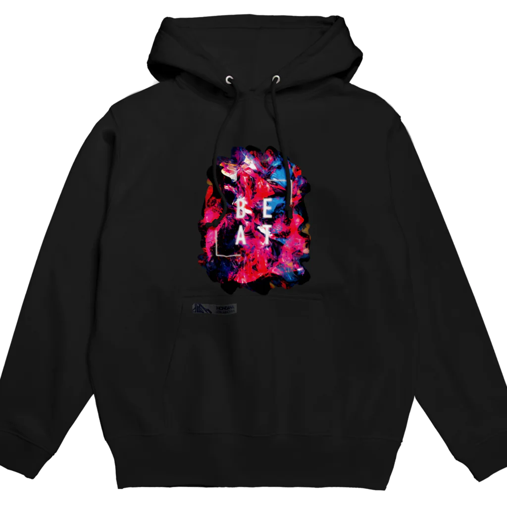 408tension/HONDANA COLLECTIONのBEAT_black Hoodie