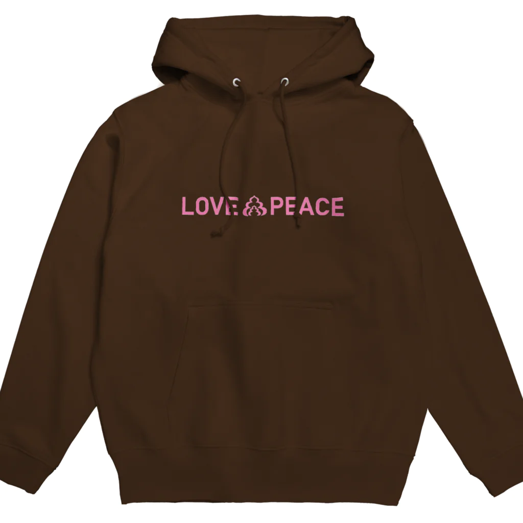 LOVE 💩 PEACEのLOVE💩PEACE ”PINK” パーカー