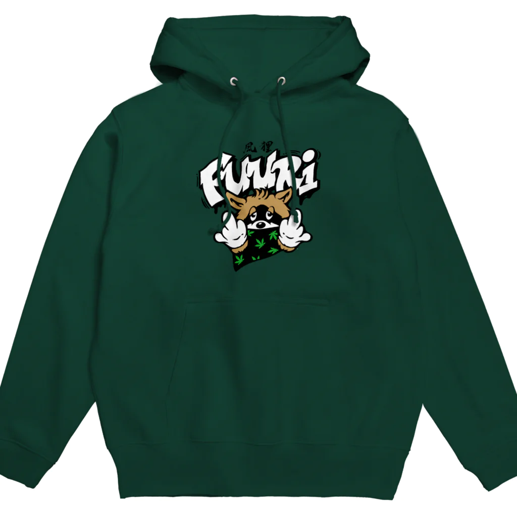 風狸の裏風狸グッズ Hoodie