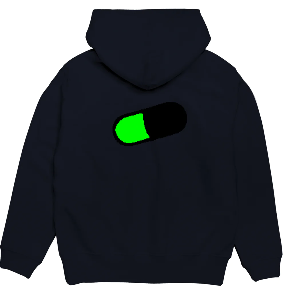 Otaku shopのCyber Anti sick health first club Hoodie:back