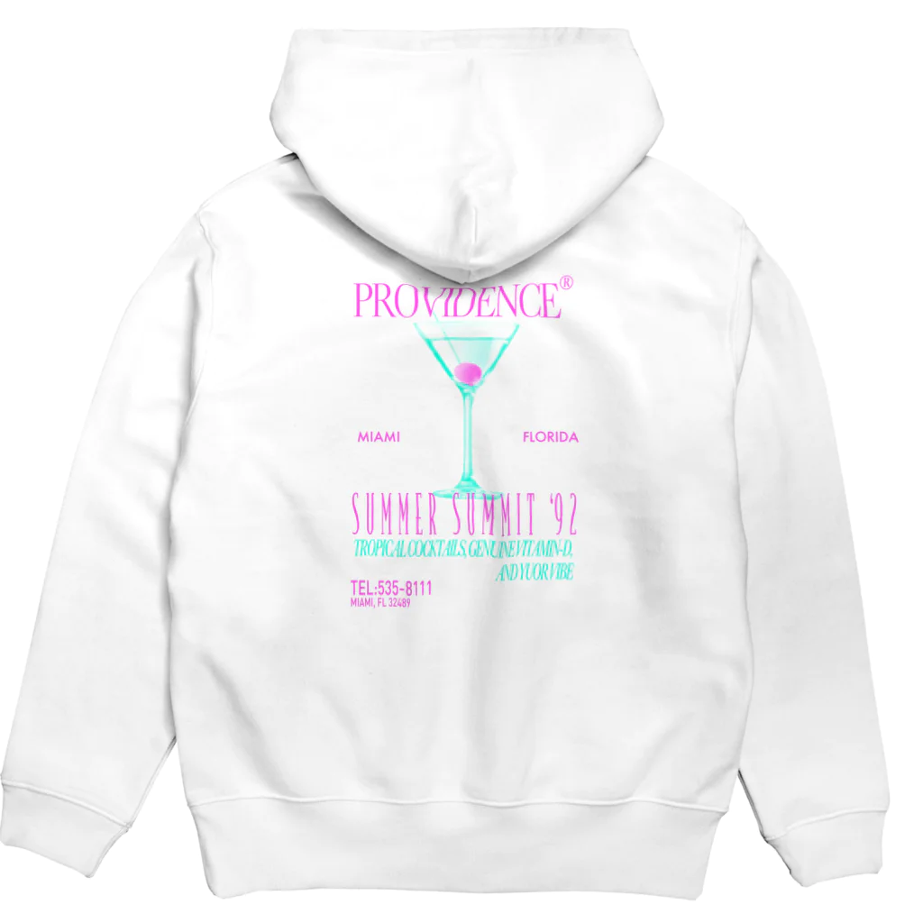 PROVIDENCE SAUCE Co., Ltdのプロビデンス　サマーサミット　'92 Hoodie:back