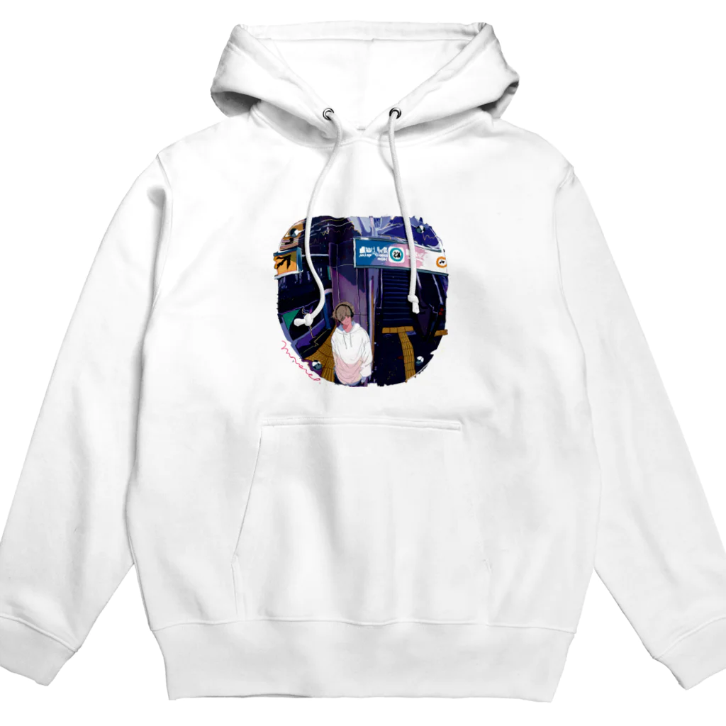 𝙢𝙖𝙢𝙚𝙥の夜の駅パーカー Hoodie