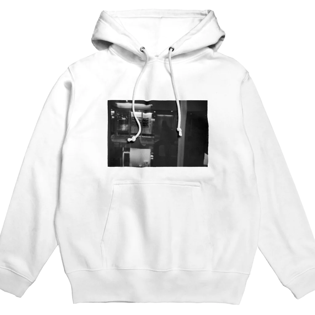 / slashのモノクロTシャツ Hoodie