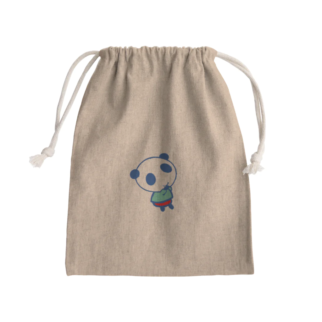 aki17のレッドぱんつパンダ Mini Drawstring Bag