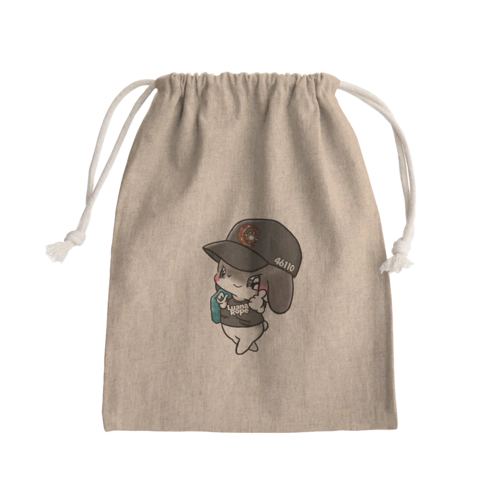 Luana RopeのRopeちゃん アイテム Mini Drawstring Bag
