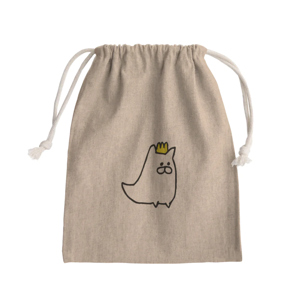 雑貨屋cobachiのネコキング Mini Drawstring Bag