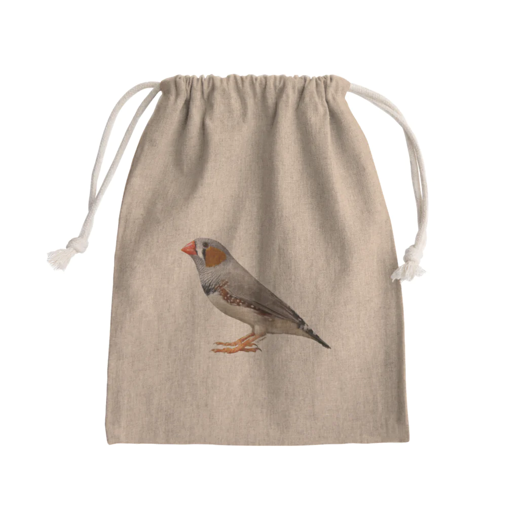 だが屋のキンカチョウ Mini Drawstring Bag