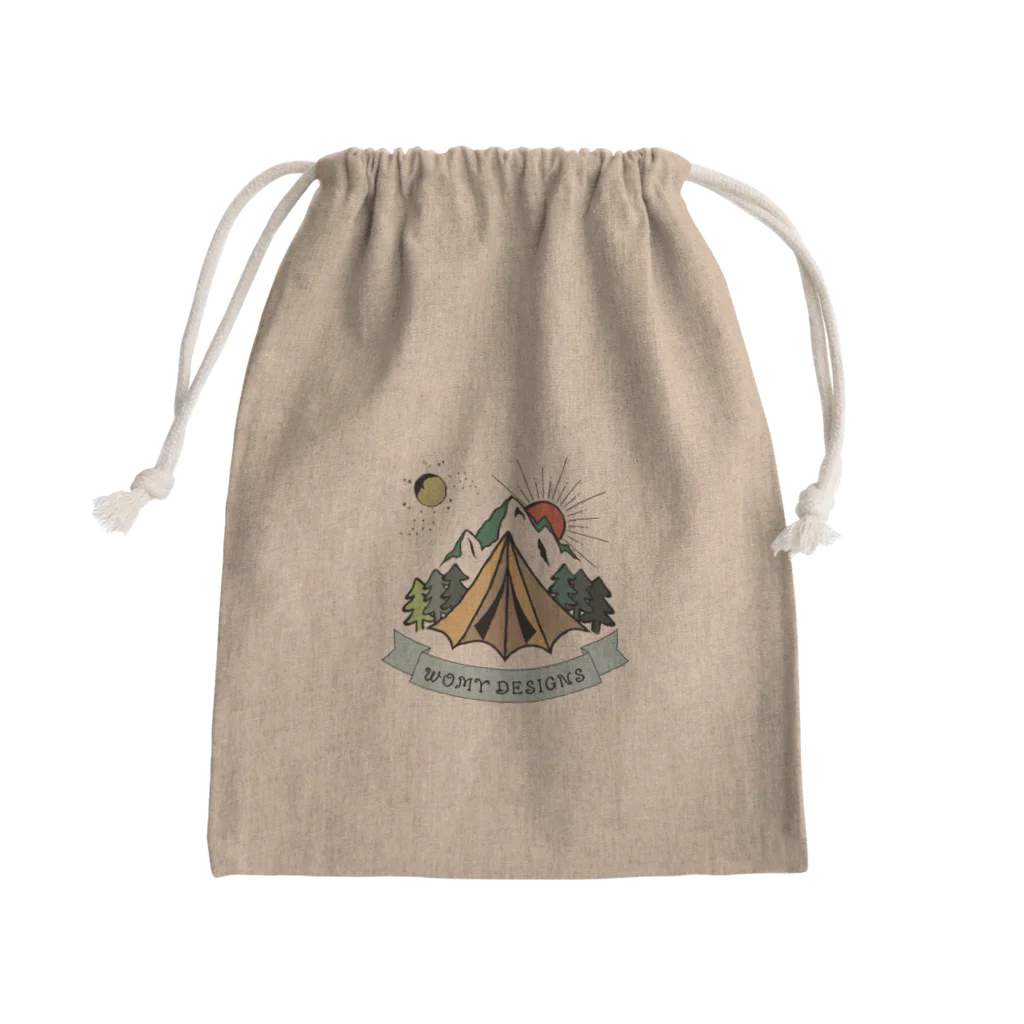 womy designsのMt.tokachi Mini Drawstring Bag