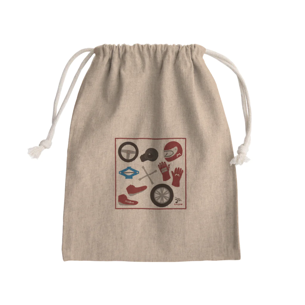 あるルートのドライバーズ・アイテム SQ Mini Drawstring Bag