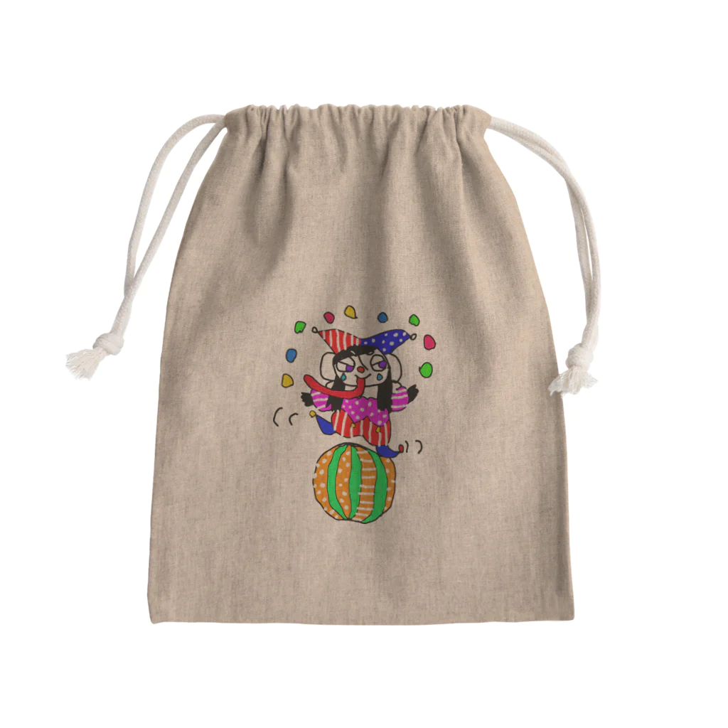 支配者様に投げ銭ショッッップのピエロでラララ Mini Drawstring Bag