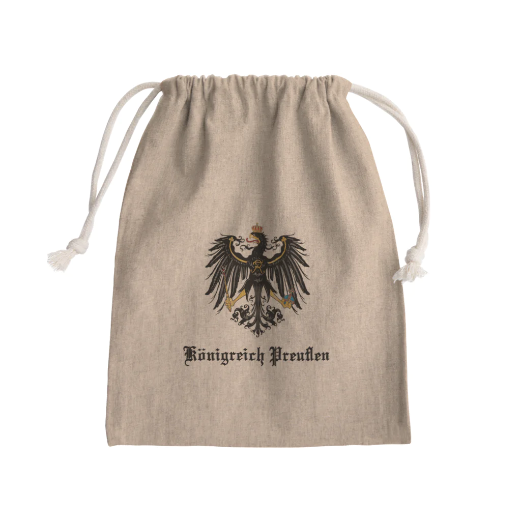 ショップやまねこのプロイセン王国 国章 Mini Drawstring Bag