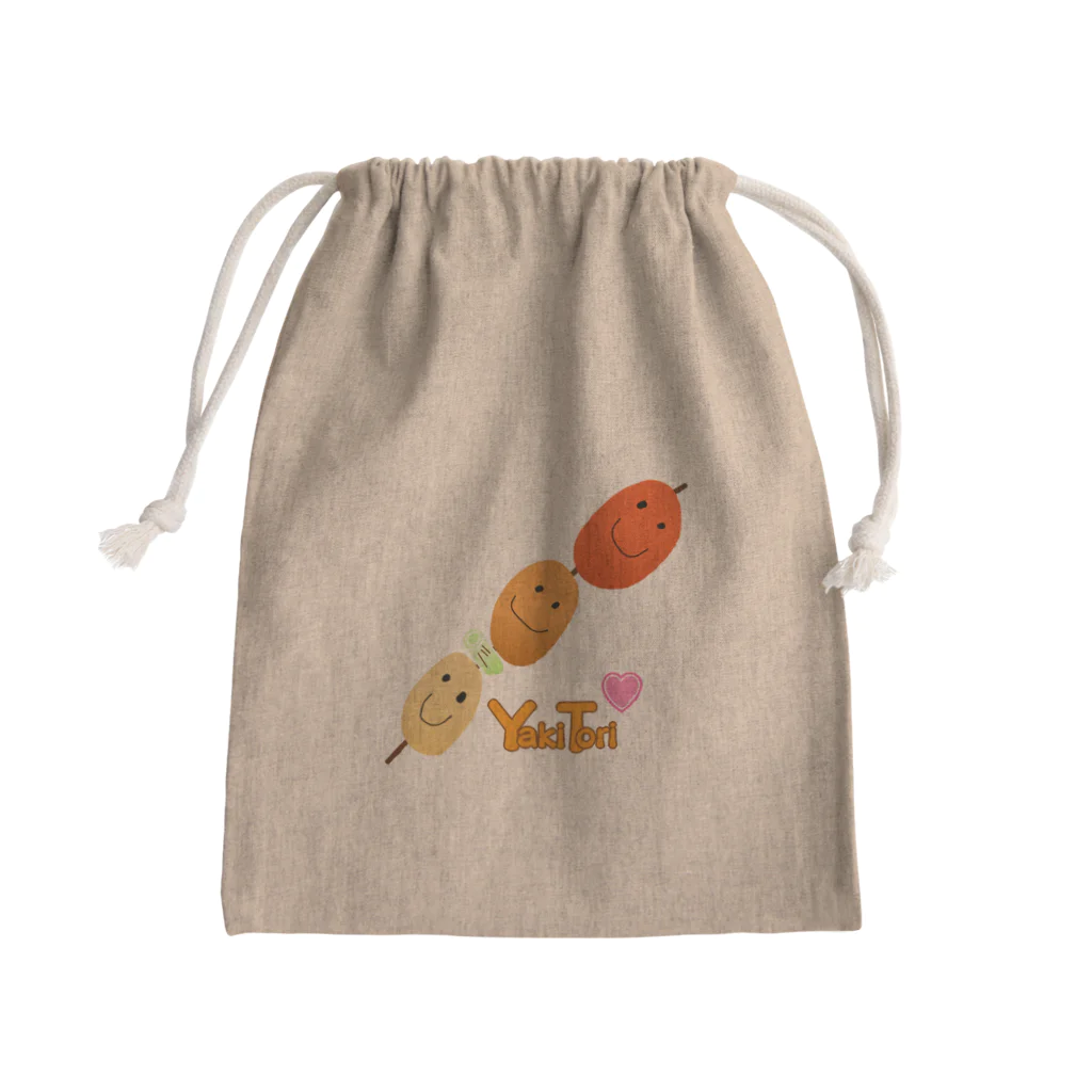 なないろlatte*のやきとり！ Mini Drawstring Bag