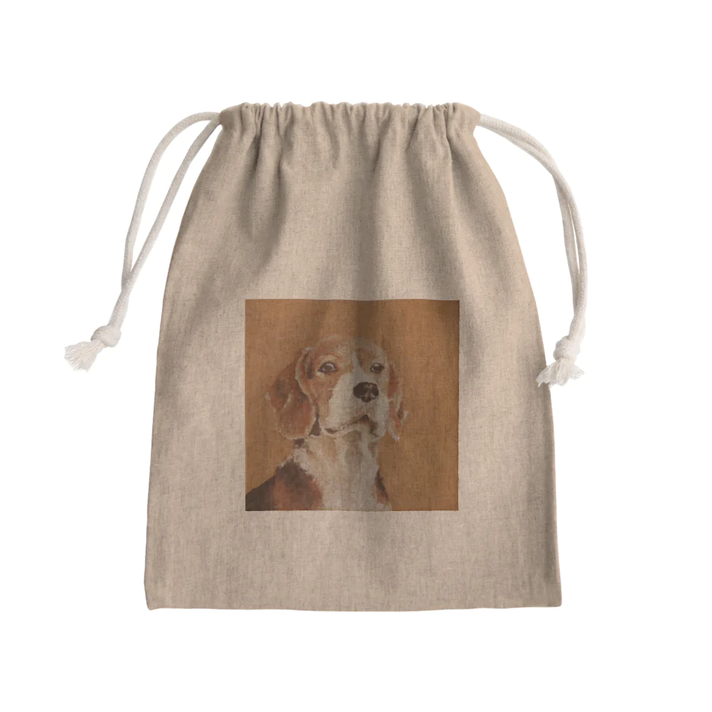 ふふふのビーグル Mini Drawstring Bag